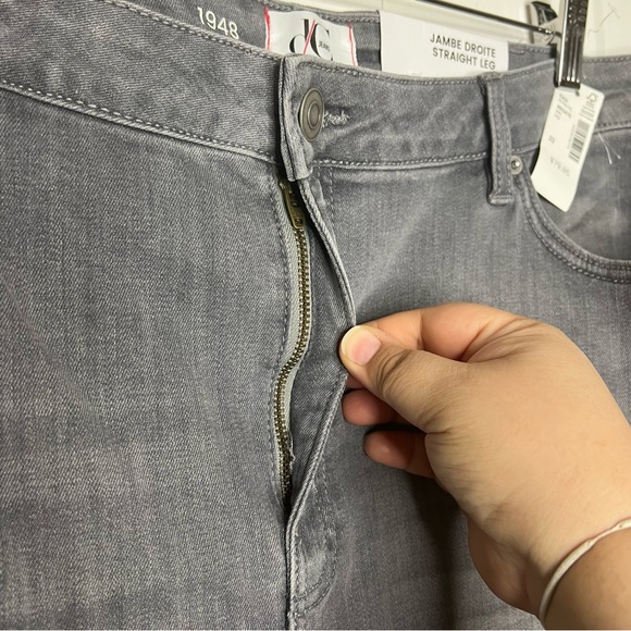 NWT Penningtons 1948 Fit Straight Leg Jeans d/C Jeans GREY size 22 - Picture 8 of 16